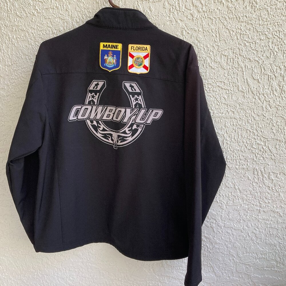 STILLWATER SUPPLY JACKET  M Zip Up Men BOMBER  SHERPA LINED COWBOY UP